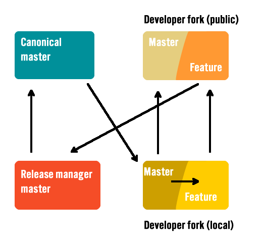 The release manager-developer overview